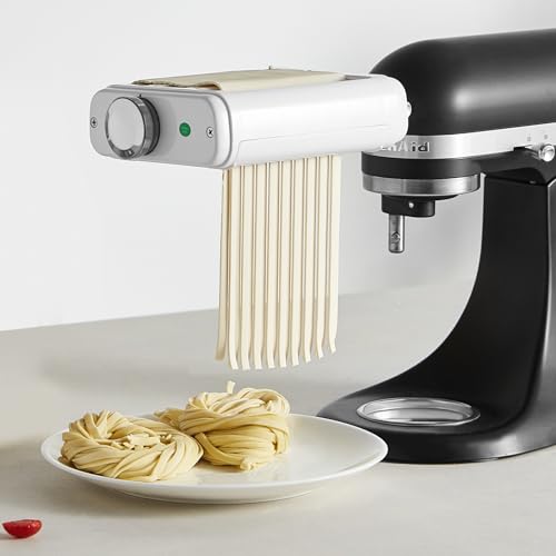 Pasta Maker Attachment for KitchenAid Stand Mixer (3-IN-1)