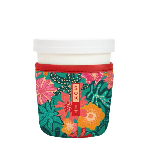 IceCreamSok Insulated Neoprene Cover (Tropic Like It's Hot / Fits Tapered Pints)