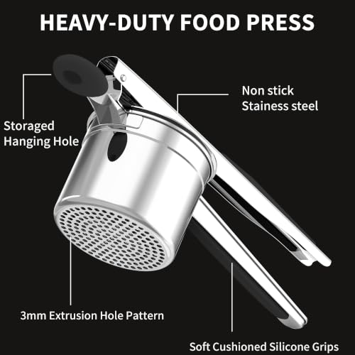 15oz Stainless Steel Potato Masher Ricer (SPR-B)