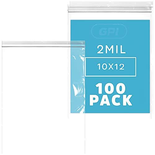 PACK Of 100 10"x12" 1 GALLON (100 Count)