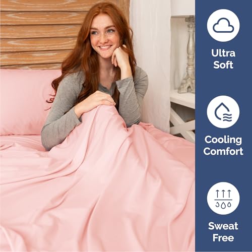 Cal King Size 4 Piece Sheet Set (31 - Baby Pink / California King)