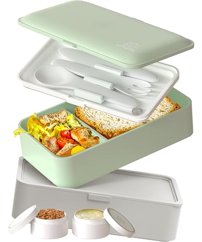 Bento Box Adult All (M - 40 oz / Green)