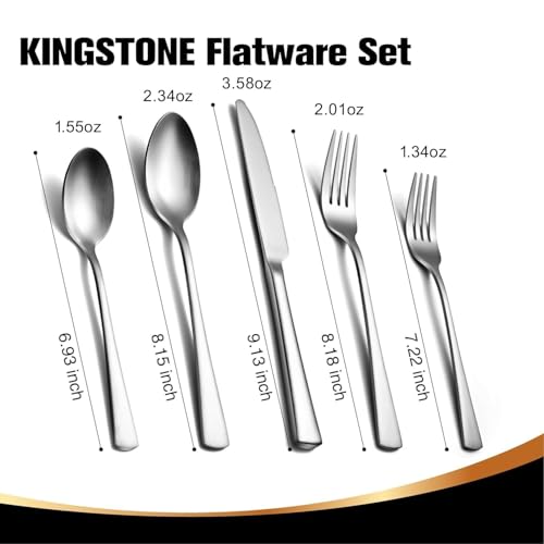 18 10 Flatware set for 2 (Silver / 10-Piece)