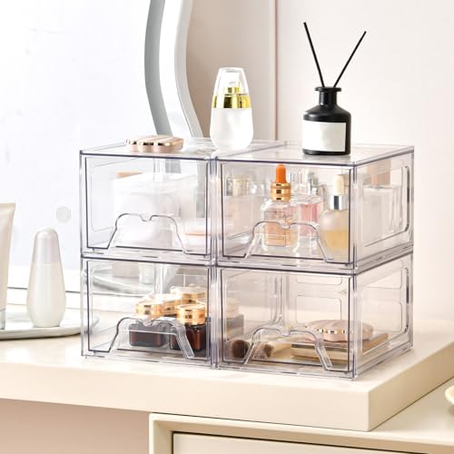 6 Pack Stackable Storage Drawers