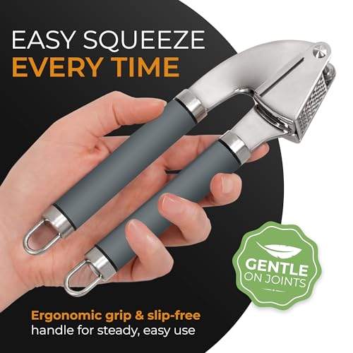 Garlic Press and Peeler Set