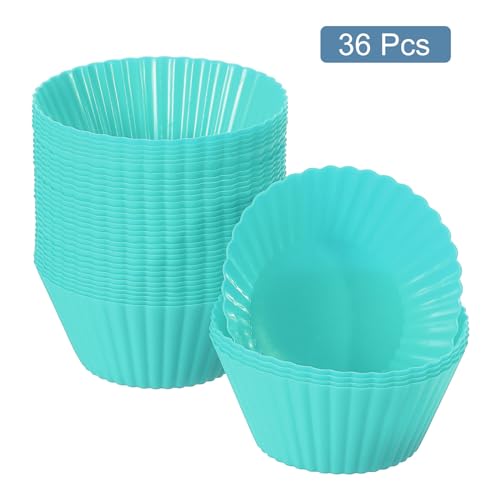 36Pcs Silicone Cupcake Liners