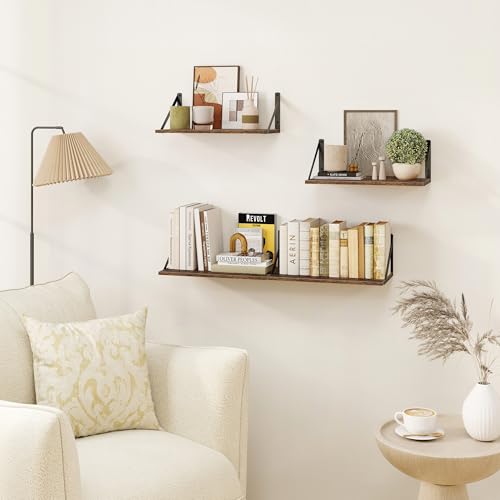 Deep Floating Shelves for Wall