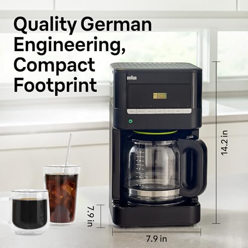 Brew Sense 12 Cup Drip Coffee Maker (BrewSense Black)