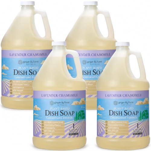 Botanicals Liquid Dish Soap (128 Fl Oz (Pack of 4))
