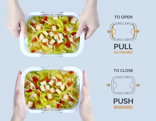 Duo Loc Tritan Meal Prep Containers Microwave Safe BPA FREE (Beginner 3pk)