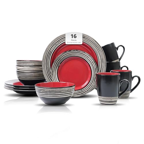 HomeVss 16 Piece Dinnerware Set
