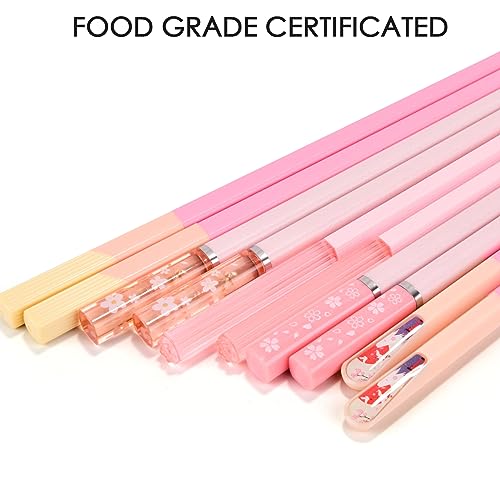 Chopsticks Reusable Dishwasher Safe (Pink)