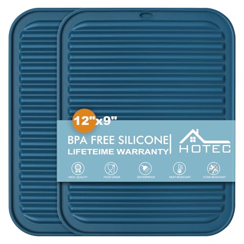 BPA Free Silicone Trivets for Hot pots and Pans (2 Count)