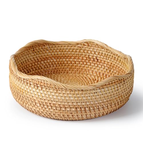 Rattan Bread Basket (Large - Natural)
