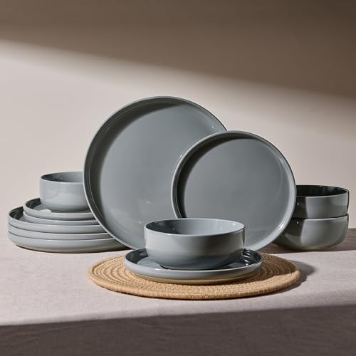 Milkyway 12 Piece Stoneware Dinnerware Set