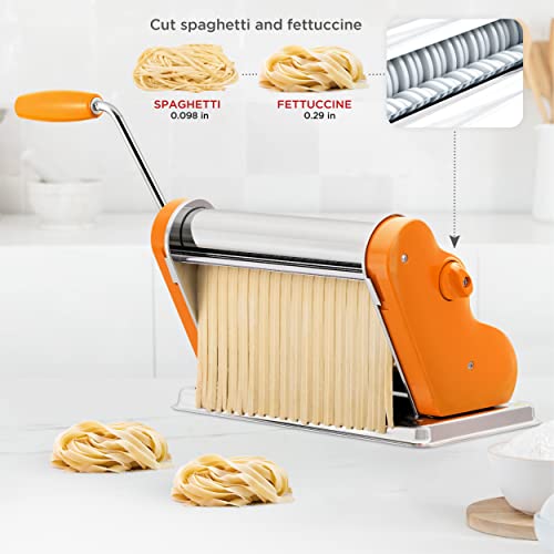 Classic 260 Pasta Maker Machine (Orange)