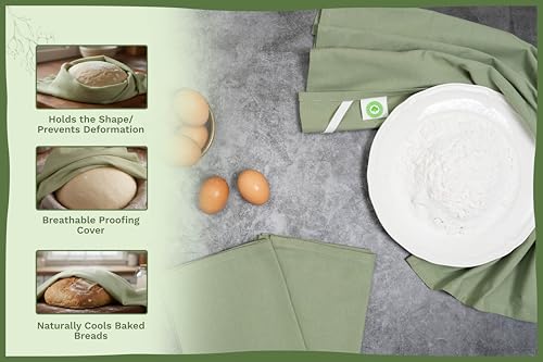 Sage Green Flour Sack Tea Towels (Sage)