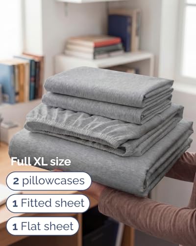Full XL Sheets (40 - Heathered Grey / Full XL)
