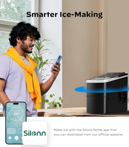 Smart Countertop Ice Maker (Dark / 26lbs)
