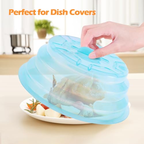 Microwave Splatter Cover (Clear Blue)