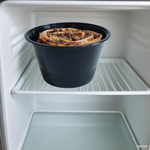 26oz to go round Food Container (50 piece single grid round box)