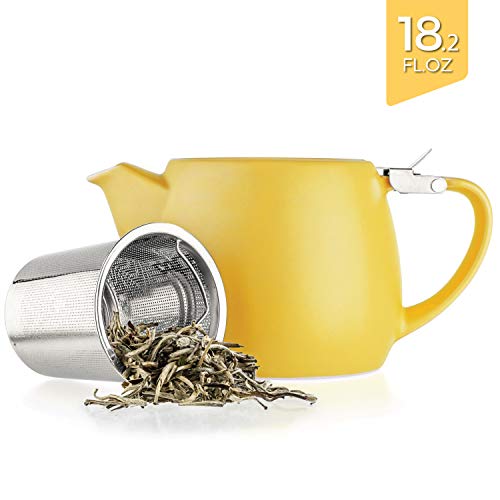 Pluto Porcelain Small Teapot Yellow (Yellow)