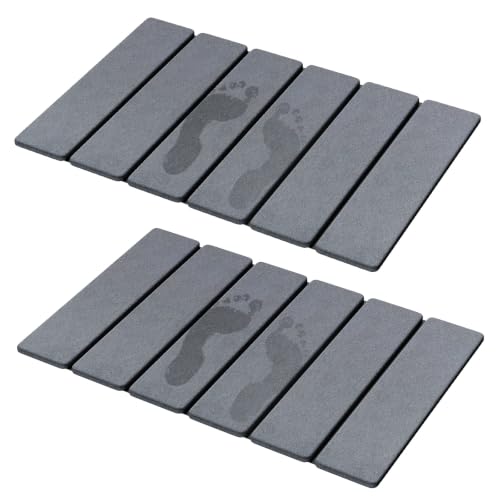 Stone Bath Mat (Dark Gray)