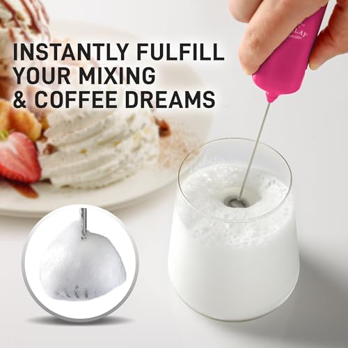 Mini & Mighty Milk Frother Wand (Amber Dragonfruit / Mini Frother)