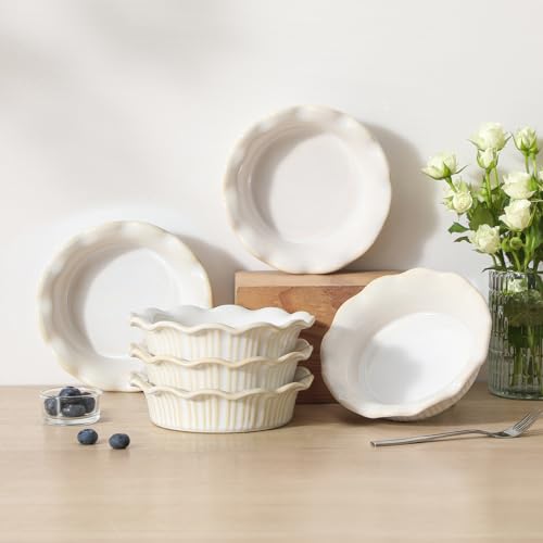 Mini Pie Pans Set of 6 (White)