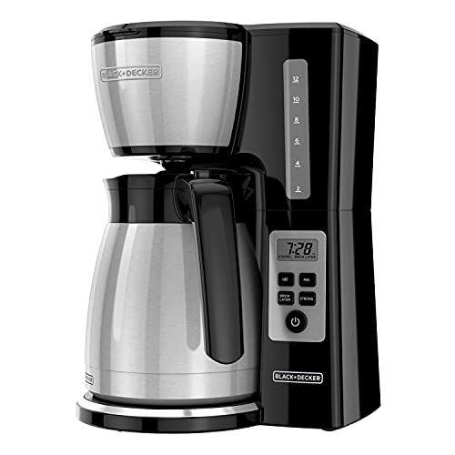 12 Cup Thermal Programmable Coffee Maker with Brew Strength and VORTEX Technology (CM2046S)