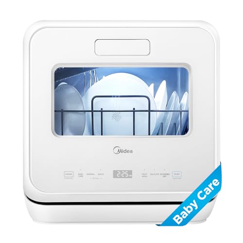Countertop Dishwasher with 1.32Gal Tank (Whole White)