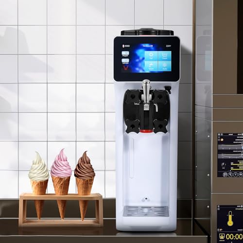 Commercial Ice Cream Machine 10.6 QT (Countertop 1 Flavors Flagship Model)