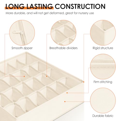 Drawer Organizer Clothes (8 Count)