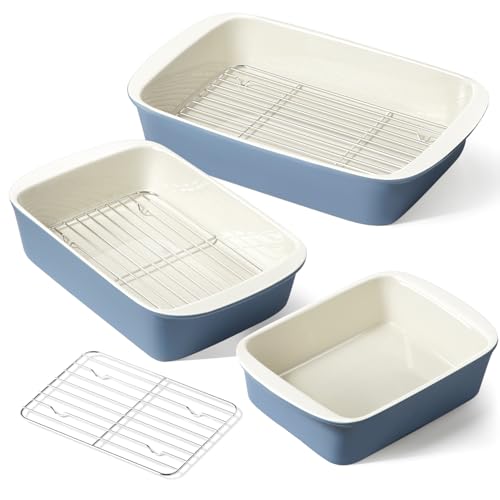 Ceramic Casserole Dishes for Oven with 304 Racks