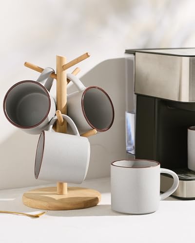 Coffee Mugs Set of 8 (Light Gray / 8pcs)