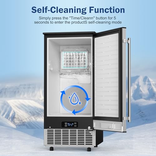 Under Counter Ice Maker (95Lbs/24H)