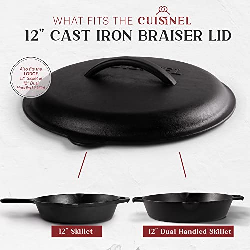 Cast Iron Lid (12" Round / Cast Iron Lid)