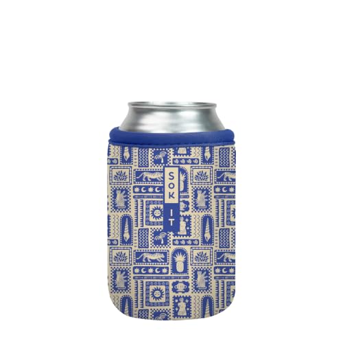 CanSok Sleeve for Beer & Soda Insulated Neoprene Cover (Off the Grid / 12oz Can Sleeve)