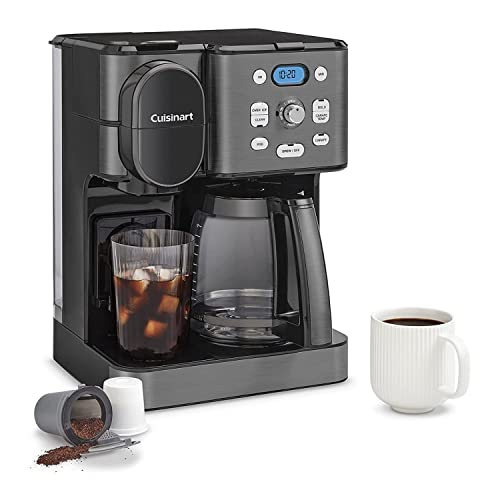 12 Cup Coffee Maker (Black Stainless Steel)