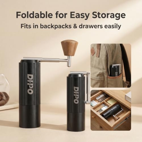 Manual Coffee Grinder (Black)