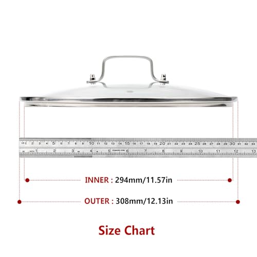 Tempered Glass Lid (12")