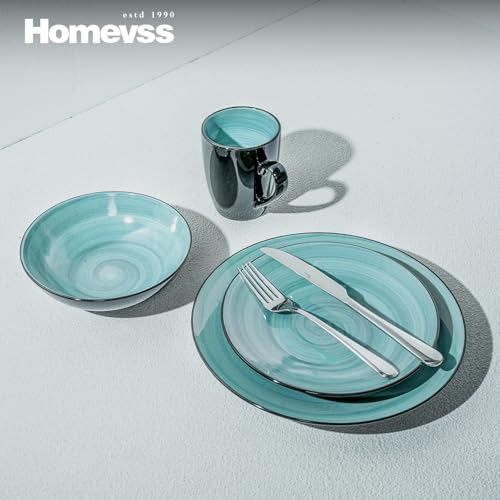 HomeVss Stoneware Sonoma Dinnerware Set
