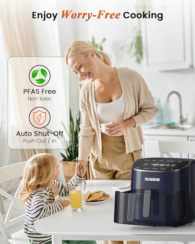 Brio Plus Air Fryer 8 Qt (8 quart / Deep Blue)
