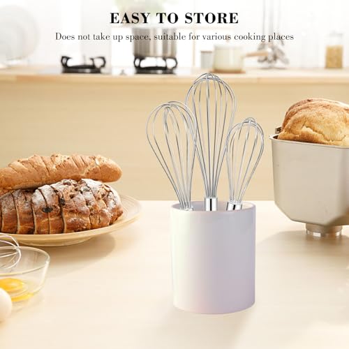 3 Pack Stainless Steel Whisk Set (3 Count)