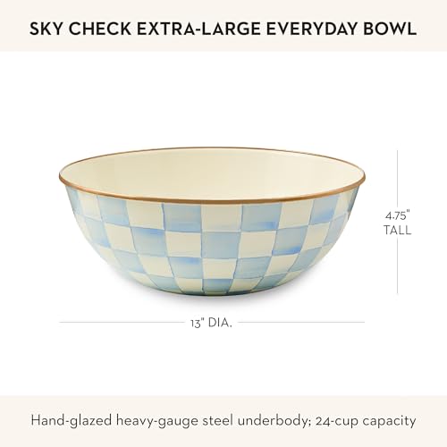 Everyday Bowl (Extra Large (1 Bowl) / Sky Check)