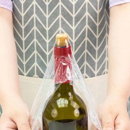 Plastic Wrap with Slide Cutter Food Cling Wrap 12 Inch Kitchen Cling Film BPA