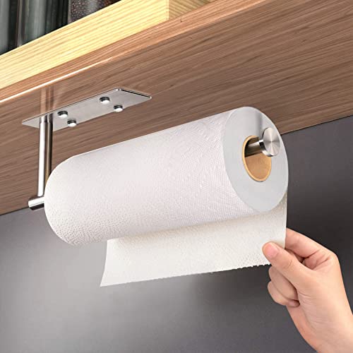 Self Adhesive Paper Towel Holder Under Cabinet Mount