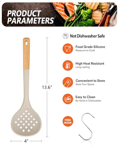 Silicone Kitchen Ladle Strainer