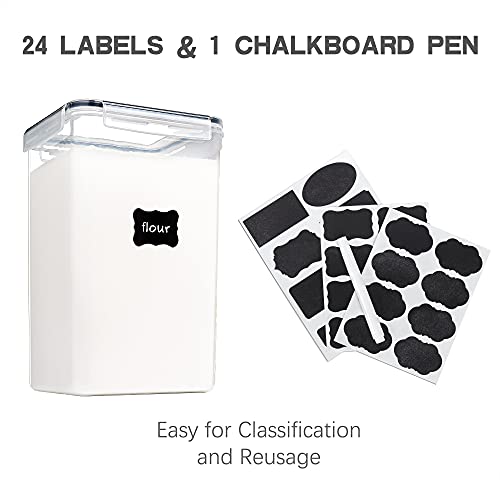 Large Food Storage Containers with Lids Airtight 6.5L (6.5 L)