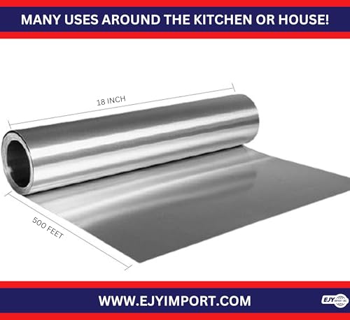 18” x 500 Feet Heavy Duty Aluminum Foil Wrap